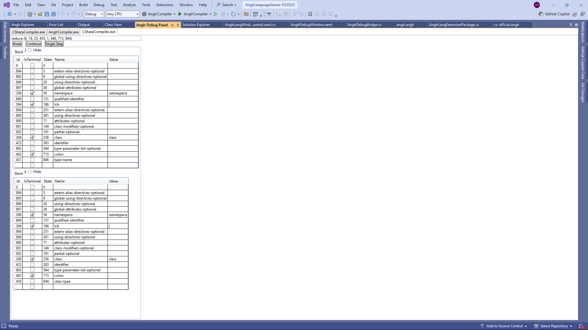 Anglr Debug Panel